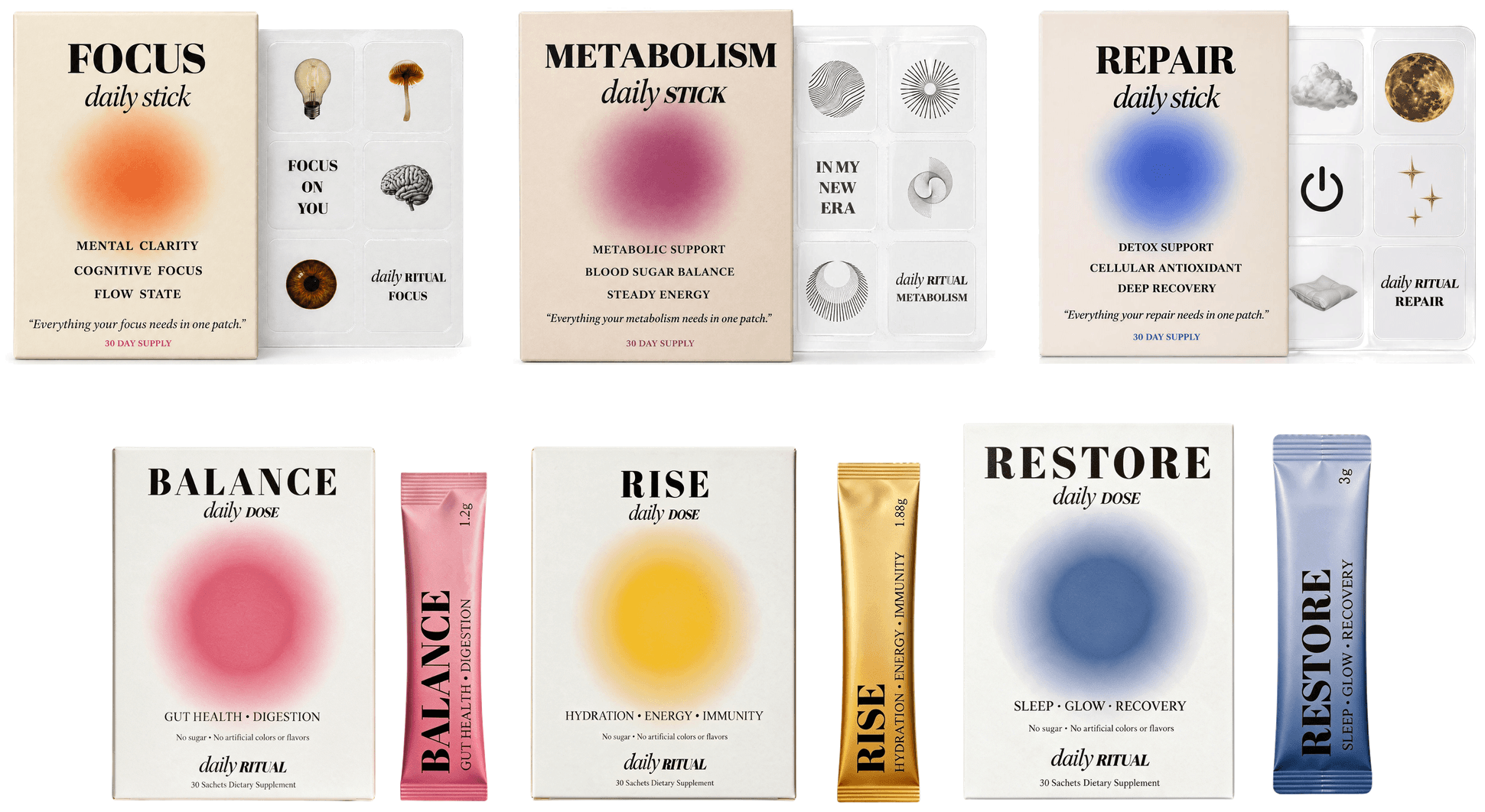Total Ritual — 3 Kits + 3 Packs
